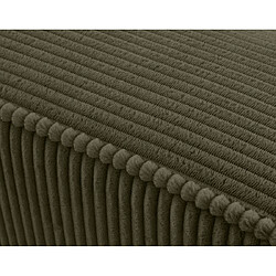 Acheter Bestmobilier canapé droit Topaze - Kaki