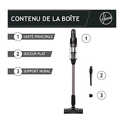 Hoover HF1P10H - Noir/Pastel Violet