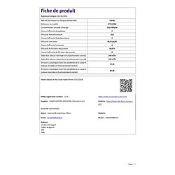 Acheter Candy CFT62 4W