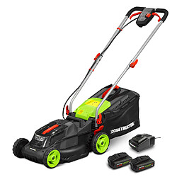 Constructor Tondeuse 34 cm 2 Batteries
