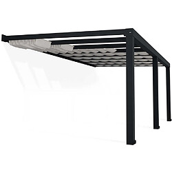 Acheter Palram Pergola adossée Stockholm - Blanc