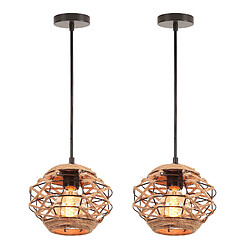 Stoex (2PCS) Lustre Vintage - Noir