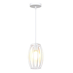 Stoex Plafonnier Rétro Tambour - Blanc