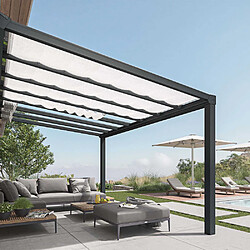 Canopia By Palram Stores Toit Pergola Stockholm 3.4 x 8 m
