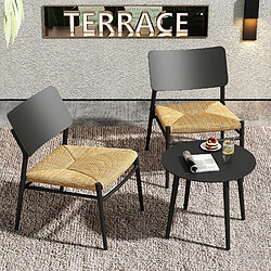 Avis Merax Ensemble bistro jardin - Noir · Reconditionné