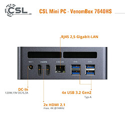 Acheter CSL-Computer VenomBox 7640HS