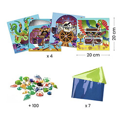 Jeu créatif Djeco Tableaux à métalliser à l abordage