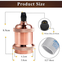 Stoex Tête de Lampe Rétro E27 pas cher
