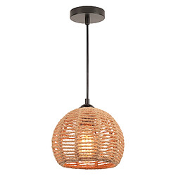 Stoex Plafonnier Rétro Chanvre - Noir