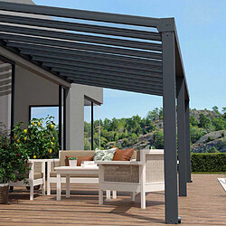 Canopia By Palram Pergola Stockholm - 3.4 x 8 m - Gris
