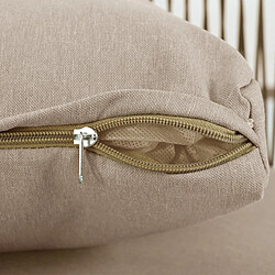 Acheter Merax canapé d'angle de jardin 2 places - kaki