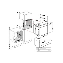 Whirlpool WOI4S8PM1SWAF - Blanc