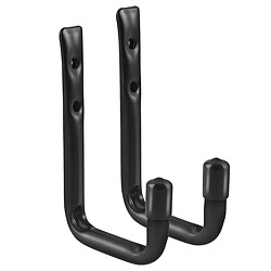 Maclean Support Mural MC-489 Lot de 2 - Noir