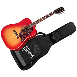 Gibson Hummingbird Special Satin Cherry + Housse