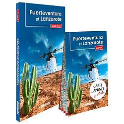 Fuerteventura et Lanzarote : guide + carte laminée