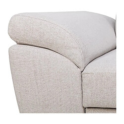 Acheter STAN - Canapé d'angle convertible - Tissu beige