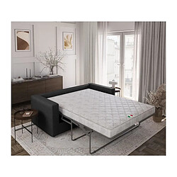 Canapé convertible Delta - Tissu anthracite