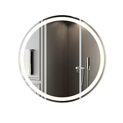 NETTLIFE Miroir salle de bain - Rond 60 cm