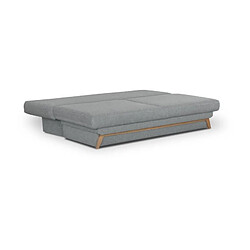 Banquette clic-clac Naoto - Gris clair pas cher