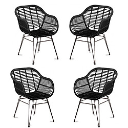 Pack de 4 chaises Le Midi de Nest Dream