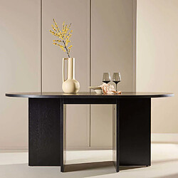 Venture Home Table de repas extensible Strada noir.