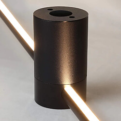 Acheter Nettlife Applique murale LED - Noir 100cm x2