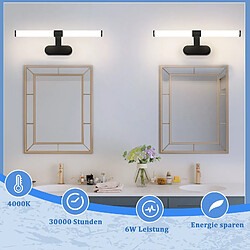 Avis Nettlife Applique LED salle de bain noire