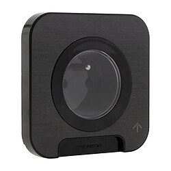 ProTec Prise étanche Cover IP44 16A - Métal brossé noir