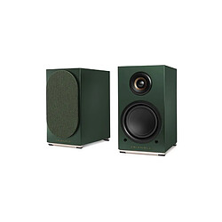 Enceinte connectée Hi Fi Triangle AIO Twin Vert vendues par paire