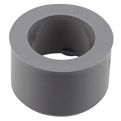 réduction pvc - mâle / femelle - incorporée - diamètre 50/32 mm - gris - nicoll uijf