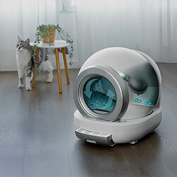 Avis Bac à litière pour chats Cecotec PUMBA 7000 COMPACT Blanc Plastique