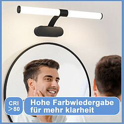 Acheter Nettlife Applique LED salle de bain noire