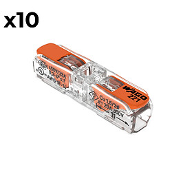 Wago bornes à levier série 221 - lot de 10