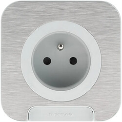 ProTec Prise étanche Cover IP44 16A - Métal brossé