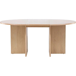 Avis Venture home Table à manger ovale - Beige