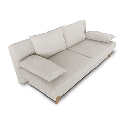 Avis Banquette convertible NAOTO - Tissu beige
