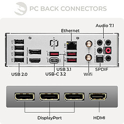 Acheter Sedatech PC Gamer Large Vision • Intel i9-14900KF • RTX5070 • 32Go DDR5 • 2To SSD M.2 • Windows 11