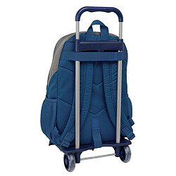 Avis Munich Cartable à roulettes Street - Bleu Gris