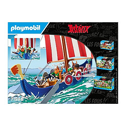 Playmobil® Playmobil 71888 Astérix Bateau des pirates pas cher
