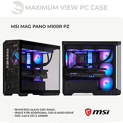 Avis Sedatech PC Gamer Large Vision • Intel i9-14900KF • RTX5070 • 32Go DDR5 • 2To SSD M.2 • Windows 11