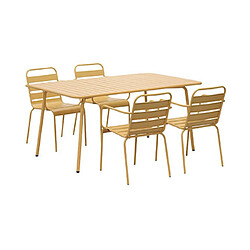 Ensemble table & chaises Mes