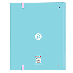 Reliure à anneaux Benetton Unique - Rose Turquoise