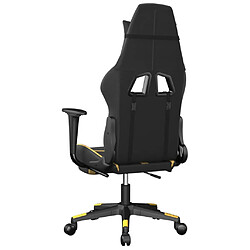 Acheter Decoshop26 Siège gamer - Noir et or
