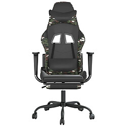 Avis Decoshop26 Siège gamer - Noir camouflage