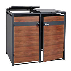 Decoshop26 cache poubelle 240L