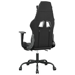 Decoshop26 Siège gamer - Noir camouflage pas cher