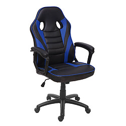 Decoshop26 siège gamer - Noir