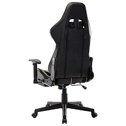 Acheter Decoshop26 Race Chair - Noir et or