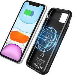 AKASHI Coque Batterie iPhone 11 - Noir