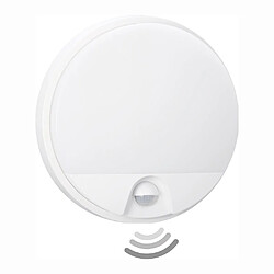 HOROZ ELECTRIC Applique LED VESPER 15W Applique extérieure avec détecteur - IP54 - Corps PVC - Éclairage naturel 4200K